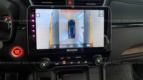Màn hình DVD Android liền camera 360 xe Honda CRV 2018 - nay | Bravigo Ultimate (6G+128G)  